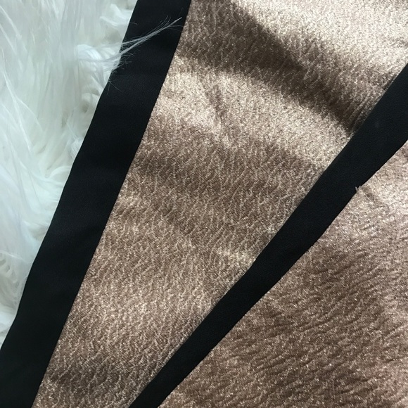 Derek Lam 10 Crosby Silk Blend Metallic Pant - Picture 3 of 8